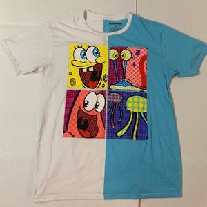 Nickelodeon Sponge Bob Square Pants and Friends T-shirt Mens M